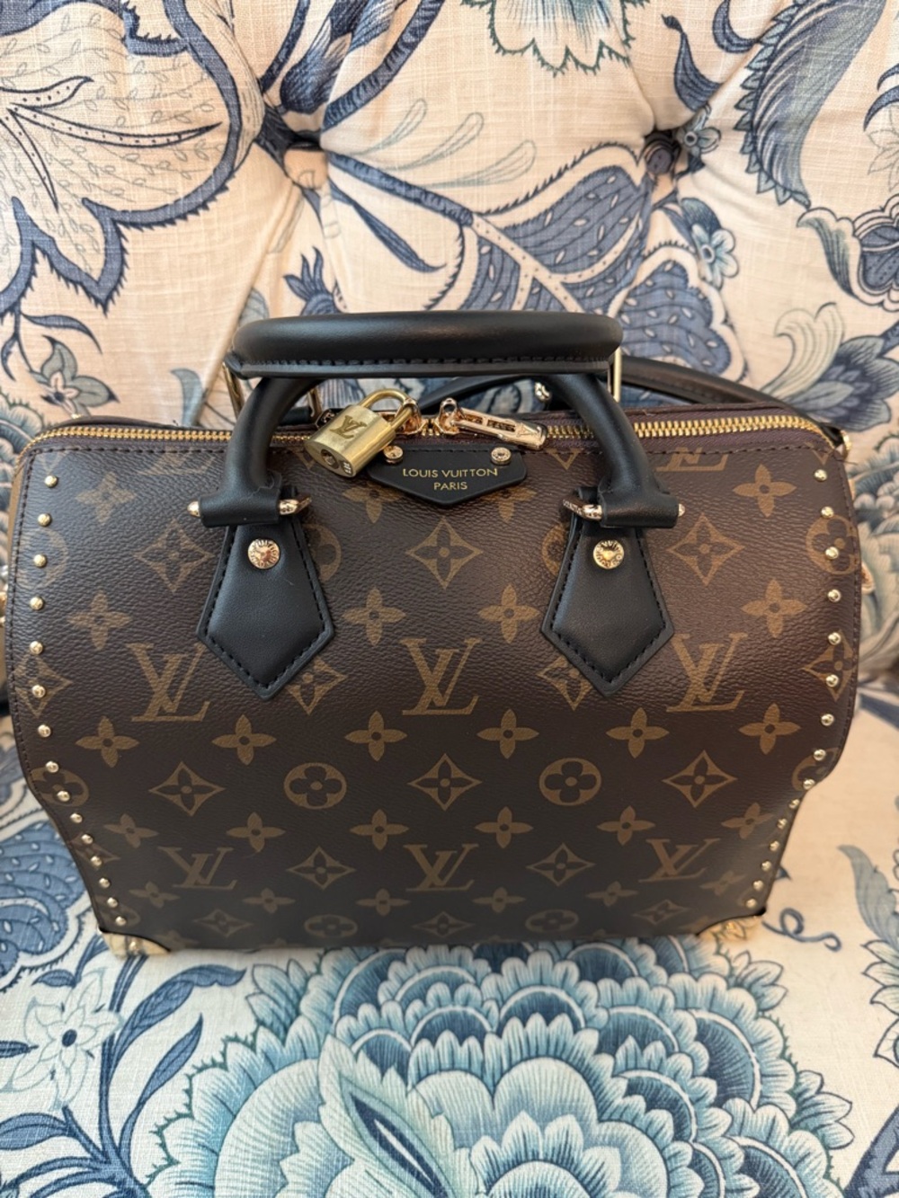 Louis Vuitton Brown Speedy Trunk 25 - Picture 2 of 3